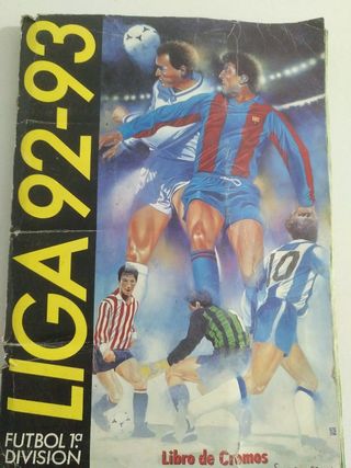 Álbum cromos 92-93