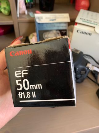 Kit cámara Canon EOS 600D 18-135 + 50 mm