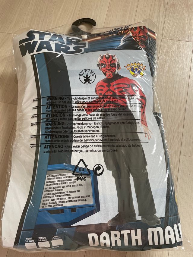 Traje de menino de Halloween