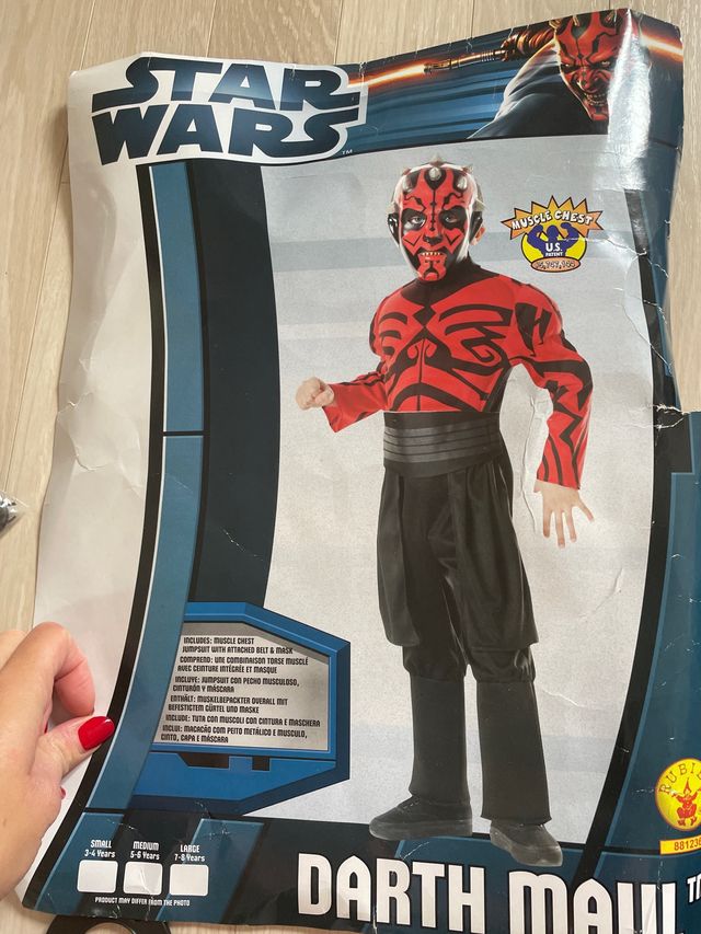 Traje de menino de Halloween