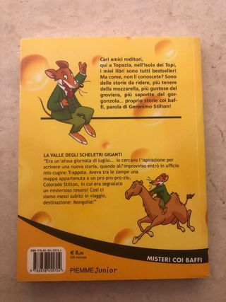 Set 4 libri Geronimo Stilton