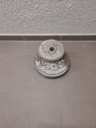 Tiesto de Jardin  o Peana para Sombrilla