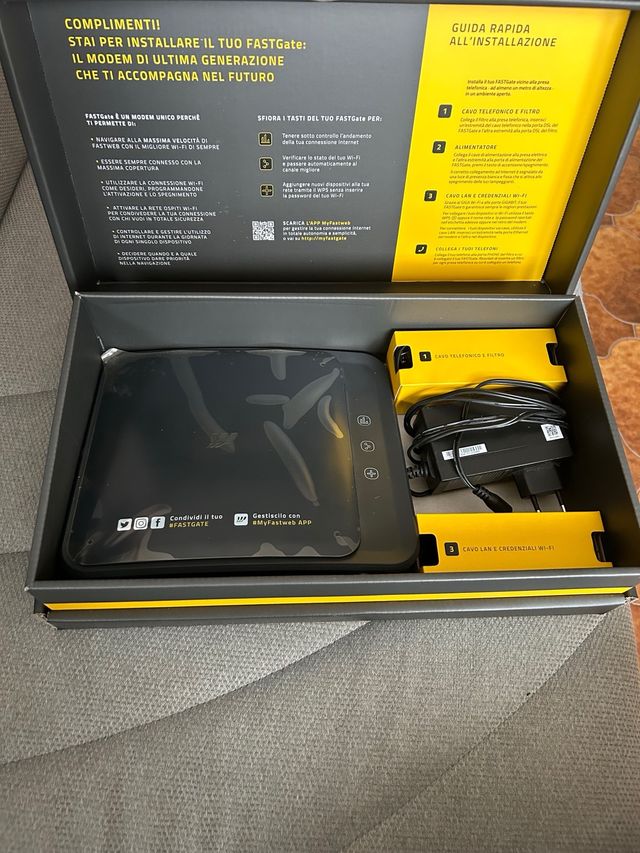 MODEM ROUTER FASTWEB FASTGate