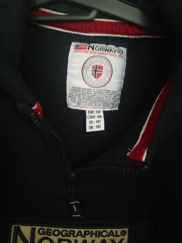 sudadera canguro Norway.