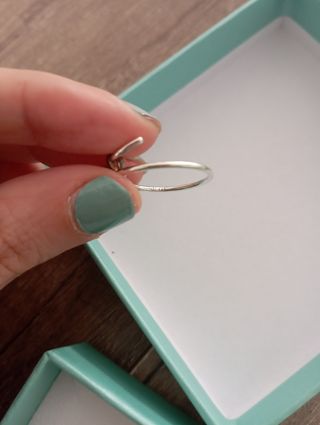 Anillo plata de ley nuevo