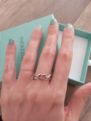 Anillo plata de ley nuevo