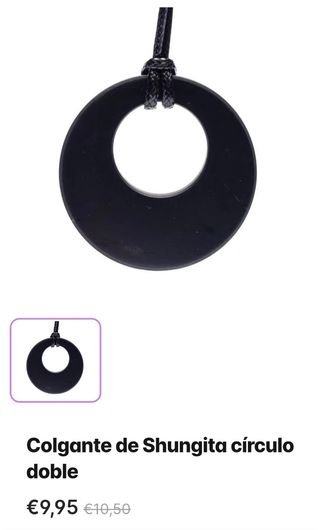 Colgante de Shungita