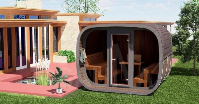 Sauna CUBUS (2,4x3M)