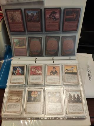 Cartas Magic antiguas beta