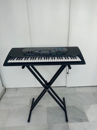 teclado piano casio con patas de medida ajustable 