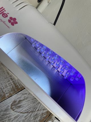 Lampara led secadora de uñas