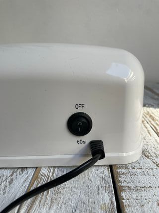 Lampara led secadora de uñas