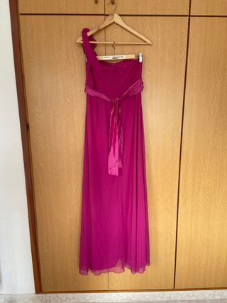 Vestido de fiesta rosa