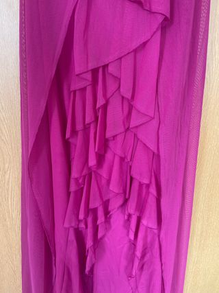 Vestido de fiesta rosa