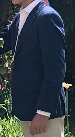 americana niño 7-8 años azul