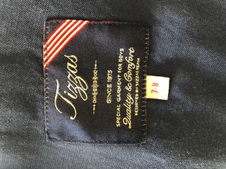 americana niño 7-8 años azul