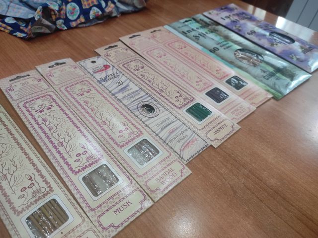 Set bastoncini incenso 