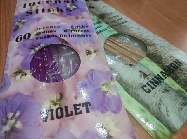 Set bastoncini incenso 