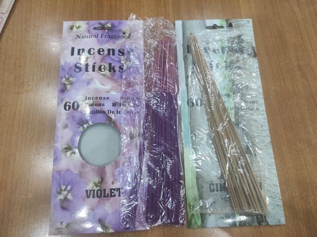 Set bastoncini incenso 