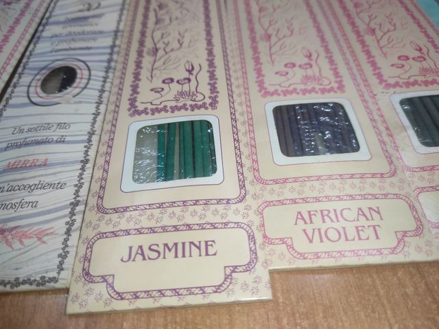 Set bastoncini incenso 