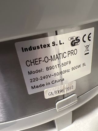 Robot cocina o matic pro 5litros