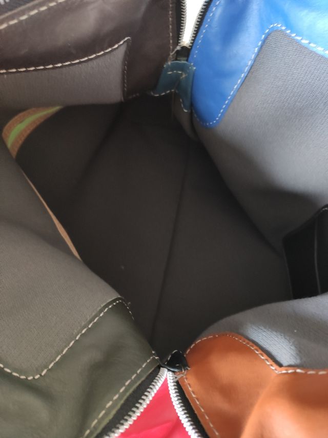 Borsa grande in vera pelle unisex