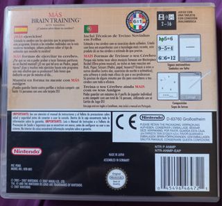 Juego Más Brain Training