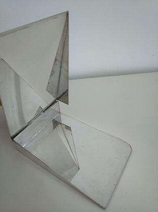 Recogemigas mango madera