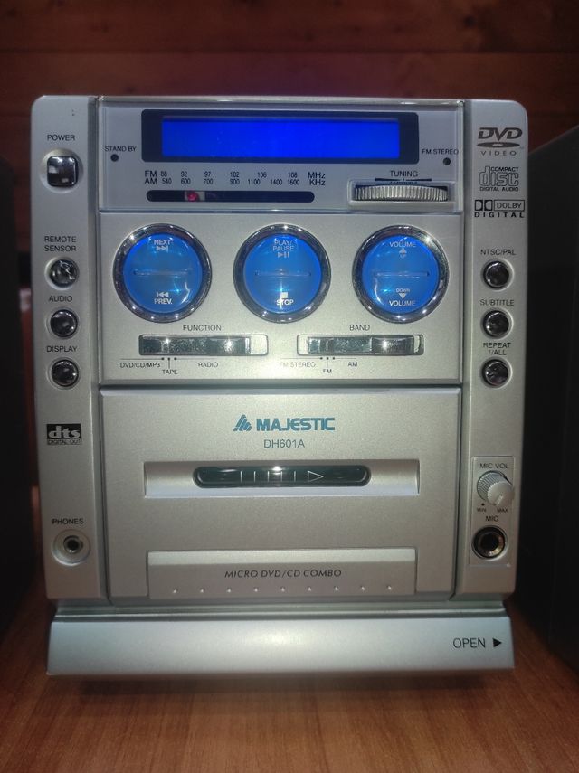 Mini stereo completo compatto