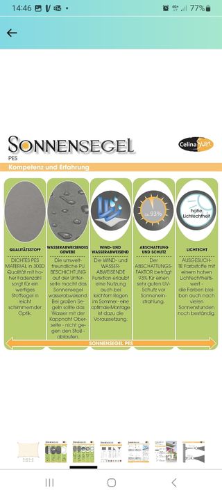 Toldo impermeable blanco 2x4