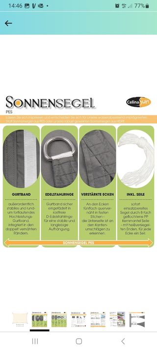 Toldo impermeable blanco 2x4