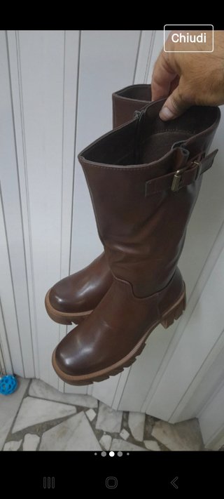 Stiva3li donna Alti Cawboy N40 stival sopra al pol