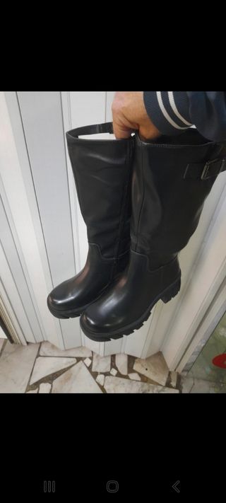 Stivali donna Alti Cawboy Pelle N40
