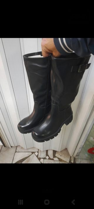 Stivali donna Alti Cawboy Pelle N40
