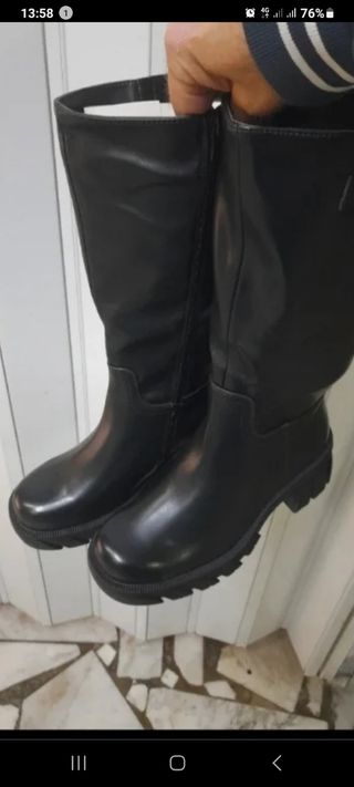 Stivali donna Alti Cawboy Pelle N40