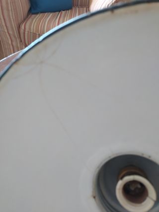 Antigua lámpara de techo