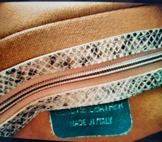 Bolso de piel animal print 