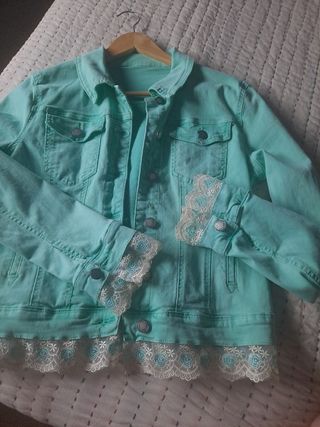 Chaqueta vaquera elastica