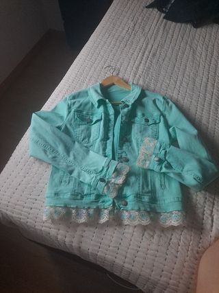 Chaqueta vaquera elastica
