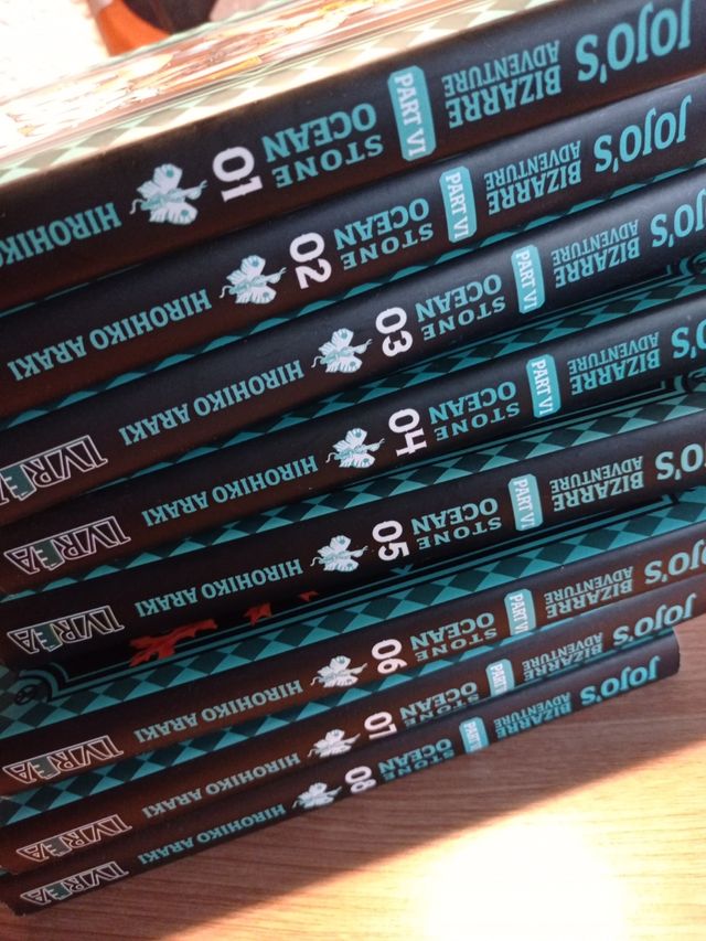 Comic jojo's. Stone ocean