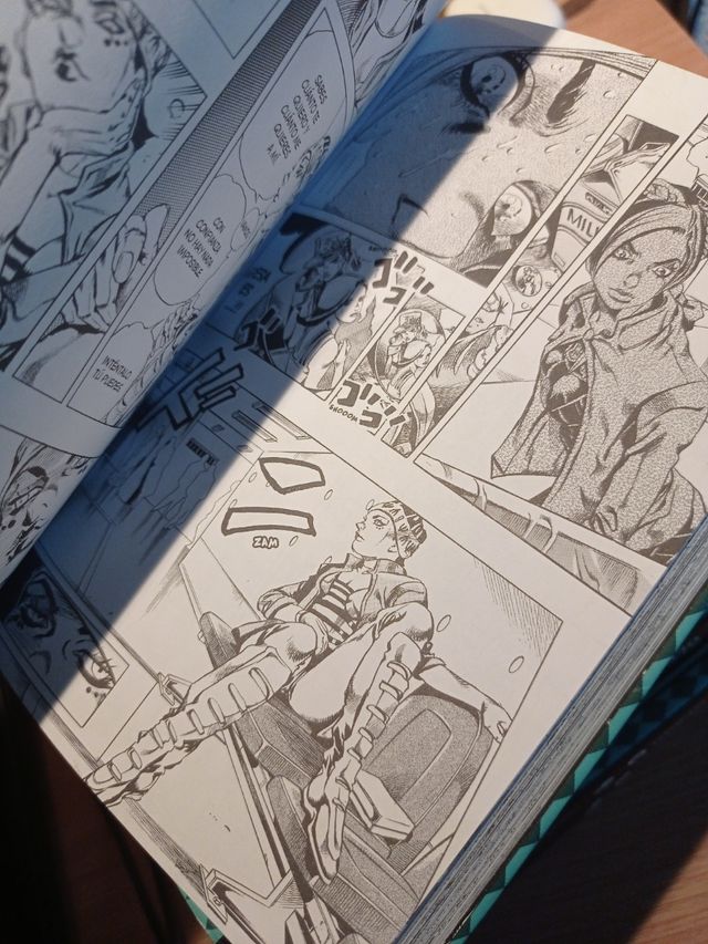 Comic jojo's. Stone ocean