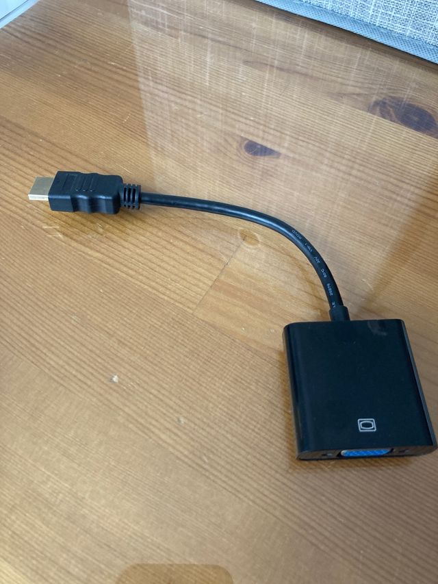 adaptador video de hdmi a vga