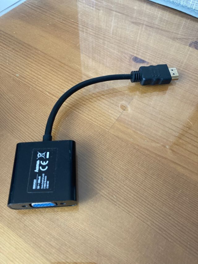 adaptador video de hdmi a vga