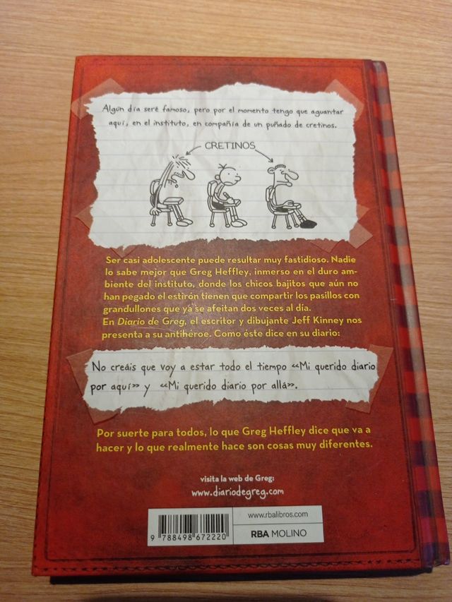 Libro El diario de Greg 1