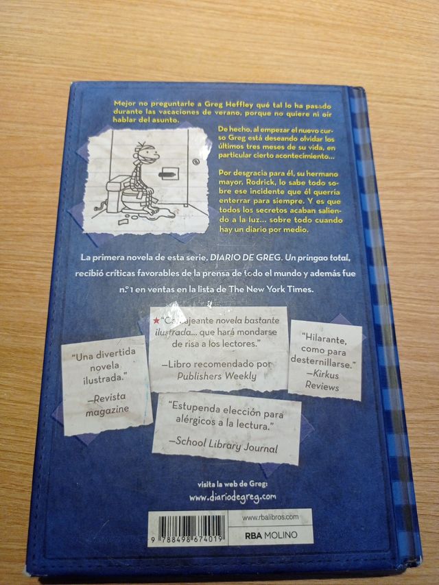 Libro El Diario de Greg 2