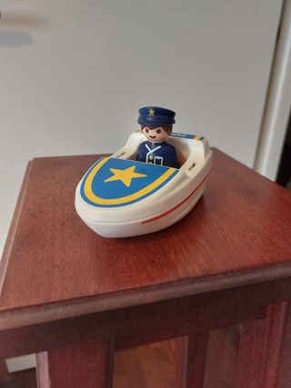 Playmobil motoscafo polizia 1 2 3