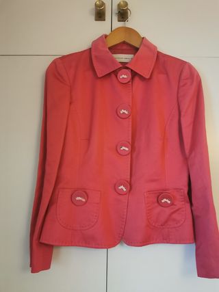Chaqueta rosa Purificación García