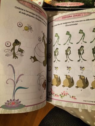 Cuentos Disney con juegos, actividades y pegatinas