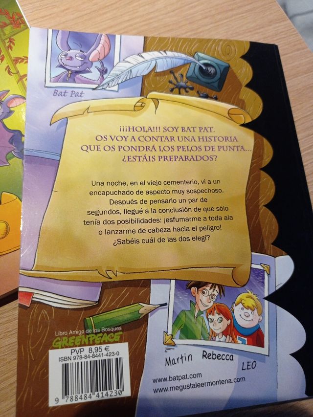 Libros Bat Pat 1 y 25