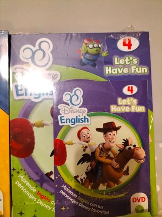 Colección cuentos Disney+CD+ DVD ingles